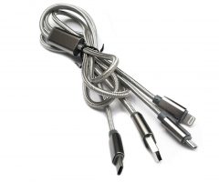 Nabíjecí USB kabel 3v1 UC017