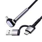 Svíticí datový USB kabel 4v1 UC043