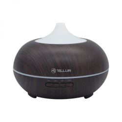Tellur WiFi Smart aroma difuzér, 300 ml, LED, tmavě hnědá