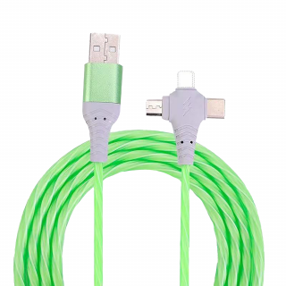 Svítící datový kabel 3v1 UC050