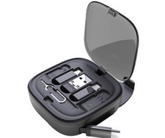 Rychlonabíjecí a datová sada 4v1 se stojánkem UC070